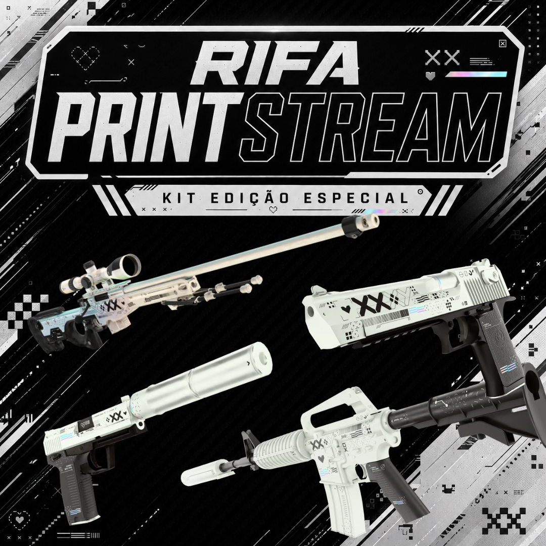 🏳️ — KIT PRINTSTREAM [M4A1-S, AWP, USP-S, DESERT EAGLE]